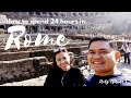 How to Spend 24 Hours in ROME | Blessed by the Pope! | Europe on a Budget | Italy Vlog