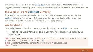 Why Does My React Component Keep Re-rendering? Here's the Solution!