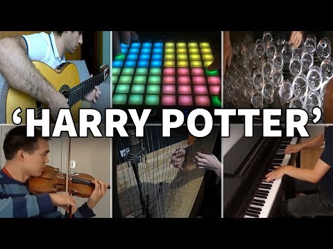 Who Played It Better: Harry Potter Theme (Glasses Of Water, Piano, Guitar, Violin, Launchpad, Harp)