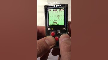Mystic Balloon  on ESPboy - Arduboy arcade game #retrogaming #retro #DIY #ESPboy #Arduino #ESP8266