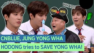 HODONG tries his best to Save YONGWHA... #CNBLUE