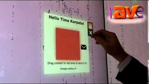 DSE 2013: MultiTouch Launches MultiTaction Codice Technology for Digital Interaction