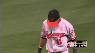 2012/07/05 Andino's diving catch