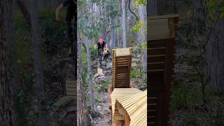 First tests of the new trail build are complete!!! #mtb