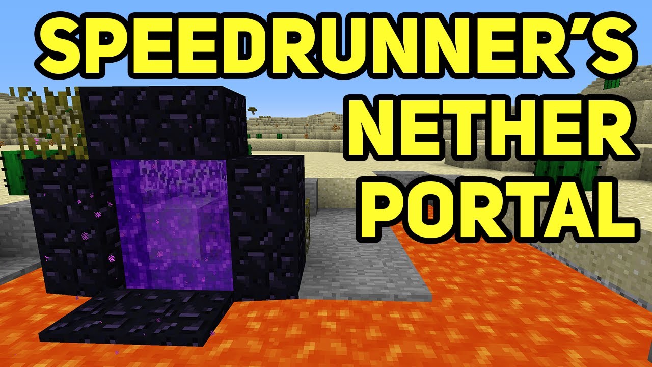 How to make a Nether Portal in Minecraft (fastest method)