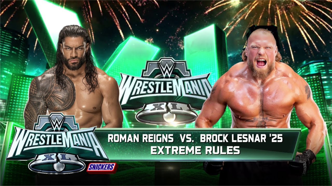 Роман Рейнс против Брока Леснара — их самый жестокий поединок в истории! WWE Extreme Rules: лучши...