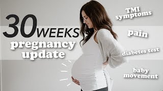 C-SECTION DATE? | 30 WEEKS PREGNANCY UPDATE | Third Trimester Symptoms