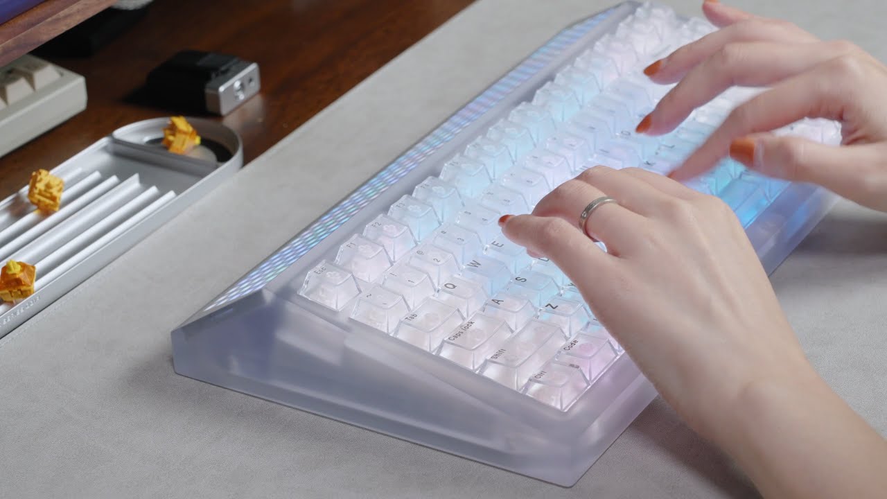 Bàn Phím Cơ Custom Angry Miao AM CYBERBOARD Glacier R2