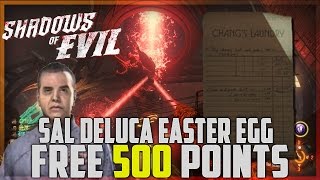 FREE 500 POINTS Shadows of Evil Sal Deluca Easter Egg