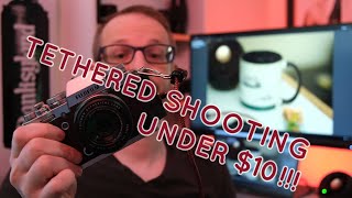 Tethered Camera Shooting for under $10!!! screenshot 4