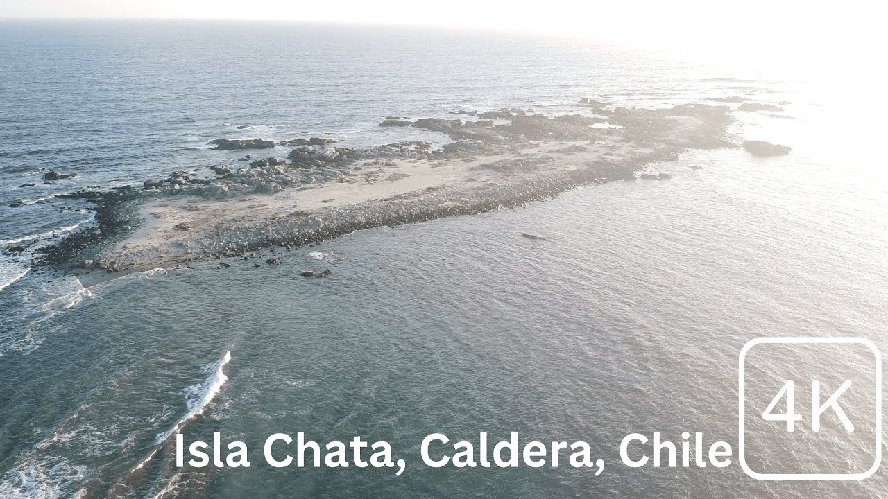 Isla Chata / Comuna de Caldera / Región de Atacama/ Chile / 4K