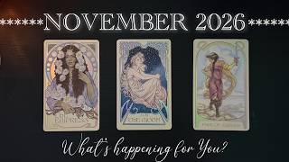 Full NOVEMBER 2026: What is Happening for You✨🌸 Guide