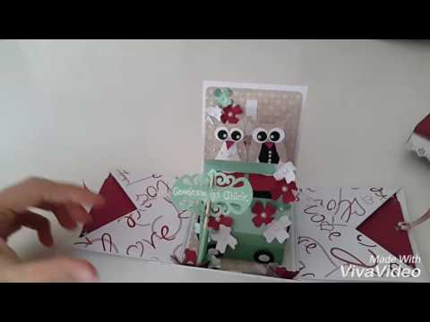 Explosionsbox zur Hochzeit, Wedding