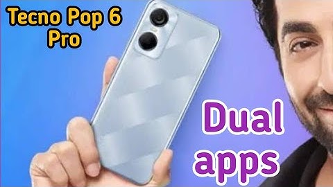 How To Create Dual Apps In Tecno Pop 6 Pro, Clone Apps Setting