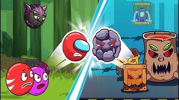 Red Ball 6 Ball Hero Bounce Ball 6 (1-10 Levels and Boss Fight) Game Walkthrough New Red Ball
