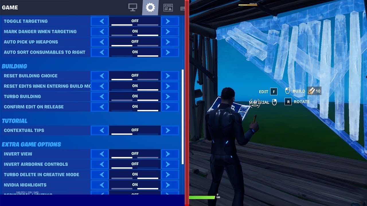 HOW TO DISABLE PRE-EDITS |CHAPTER 2 SEASON 5 FORTNITE NEW UPDATE