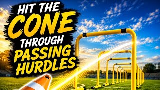 Hit The Cone Through Passing Hurdles🔥 *Created By: Syeda Maryam Zehra*