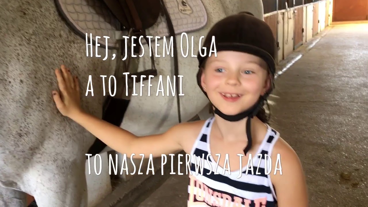 Pierwsza jazda konna Olga & Tiffani