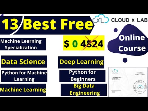 Best 13 free Courses On Machine Learning, Data Science, Deep Learning, Python & AI By CloudxLab