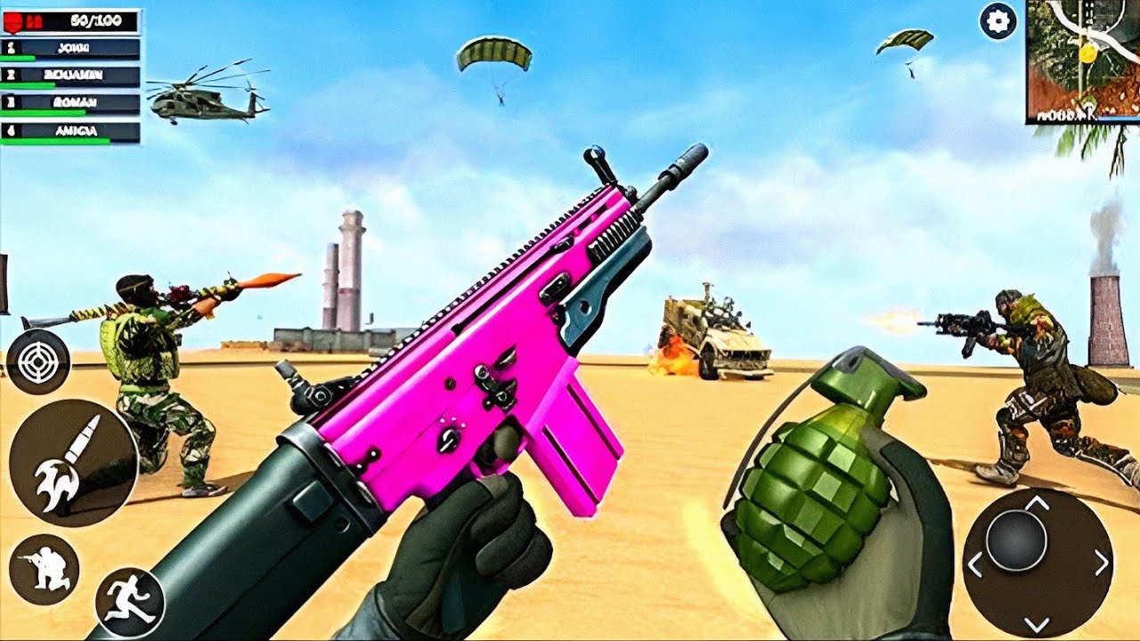 Commando Strike FPS Shooting Game - Counter Terrorist Attack Gun Game - Android GamePlay 
