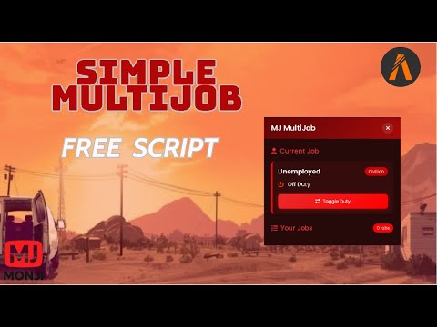 [FREE] MultiJob Script | QBCore Supporte - YouTube