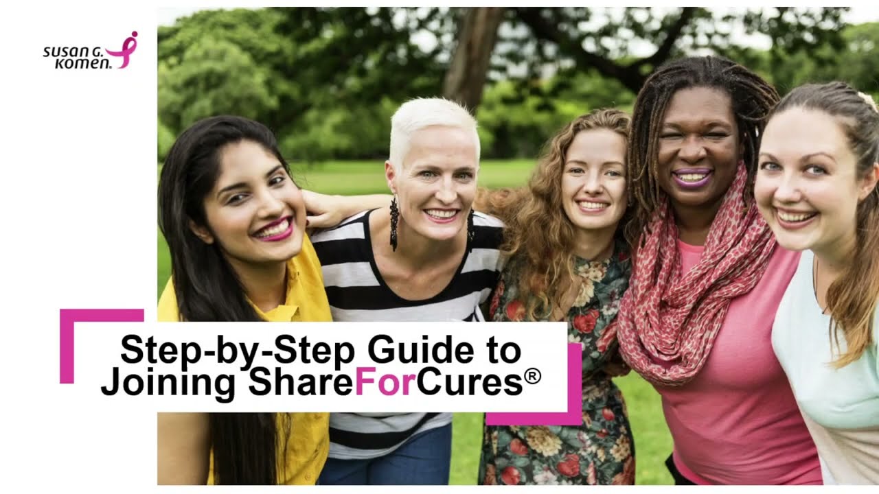 Komen's ShareForCures: Your Step-By-Step Guide To Join the Research Registry