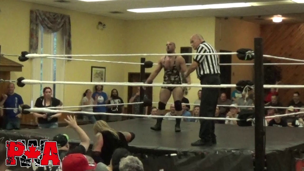 PWA Wrestling Gangrel vs. Joey Allen July 17th, 2015 YouTube