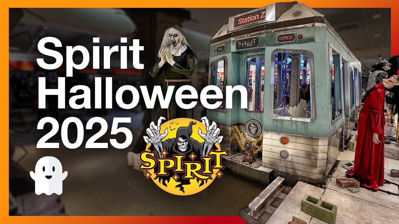 SPIRIT HALLOWEEN Store 🎃 👻 2025 Main Display Walkthrough - Animatronics, and More; Kennesaw, GA