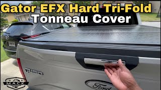 Gator EFX Hard Tri-Fold Tonneau Cover for 2015-2021 F150 #meandcarkeys #gatorexf