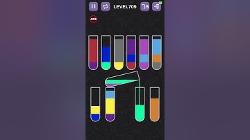 water_level_709 #watersortpuzzle #puzzle #game #sortpuzzle #color