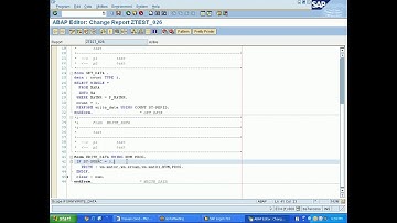 15. Subroutine - 2 and select option in SAP ABAP