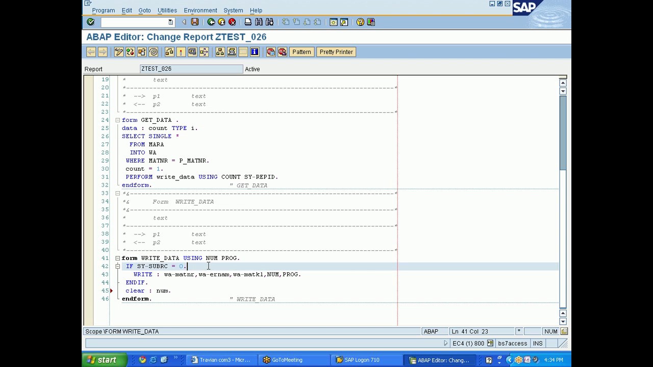 kampioen dichters Puno 15. Subroutine - 2 and select option in SAP ABAP - YouTube