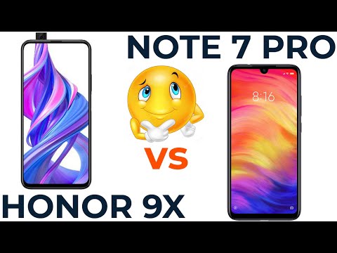 Honor 9X vs Redmi Note 7 Pro. Большая разница? Обзор - сравнение!