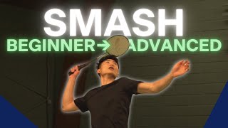 How to Play The PERFECT SMASH in Badminton | Stepbystep Badminton Tutorial