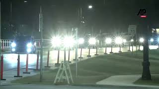 Motorcade spotted leaving Mar-a-Lago after Donald Trump hosted Justin Trudeau for dinner