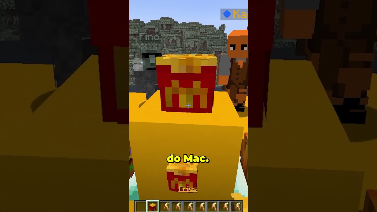 ELES pensam quase a MESMA coisa! KKKK #minecraft