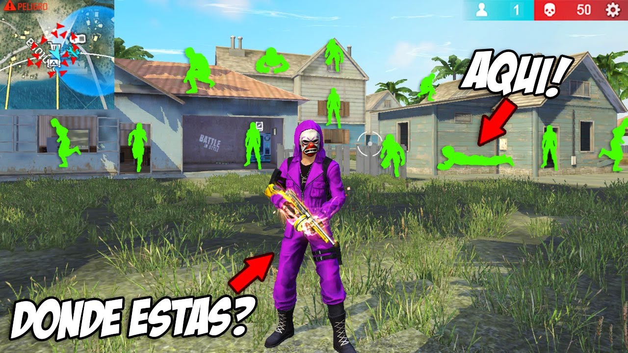 EL ESCONDITE MAS GRACIOSO DE SENTOSA! 😂 *muy gracioso* MOMENTOS GRACIOSOS FREE FIRE