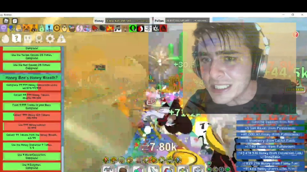 grinding honey bee quest be like: