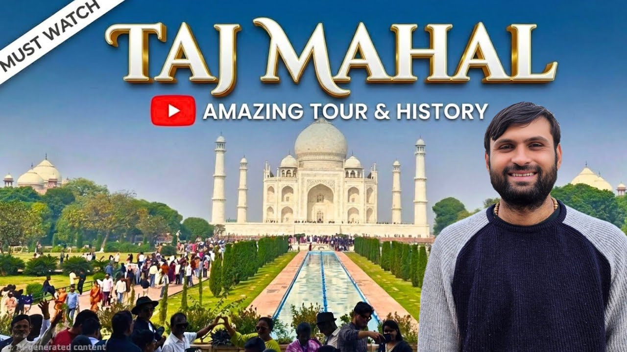 TAJ MAHAL Complete Tour 🕌 | History, Facts & Travel Guide | Agra Trip on Honda CB350