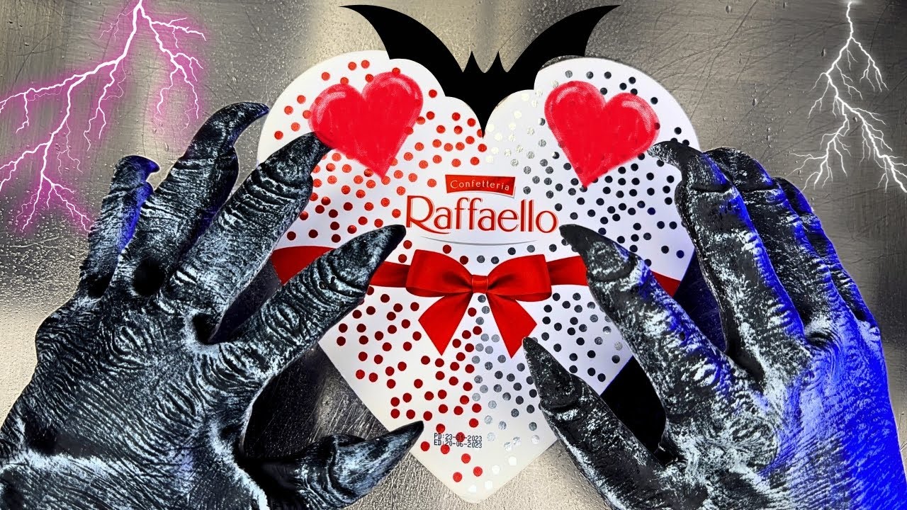 ASMR Vampirovsky Makes RAFFAELLO Ice Cream Rolls Monsters Make Ice asmr-vampirovsky-makes-raffaello-ice-cream-rolls-monsters-make-ice