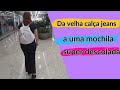 Da velha e querida calça jeans a uma nova mochila super descolada 🌸 🌹 🌷 💜