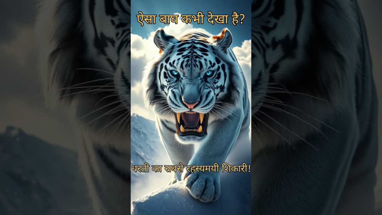 The Secret Power of the White Tiger 🐅 | Nature’s Rarest Predator!