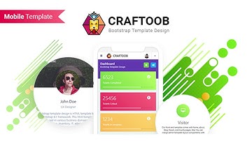 Craftoob | Mobile First Responsive HTML Template | Themeforest Website Templates and Themes