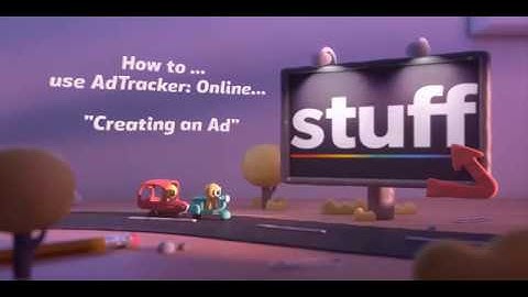 Stuff AdTracker - Creating an ad