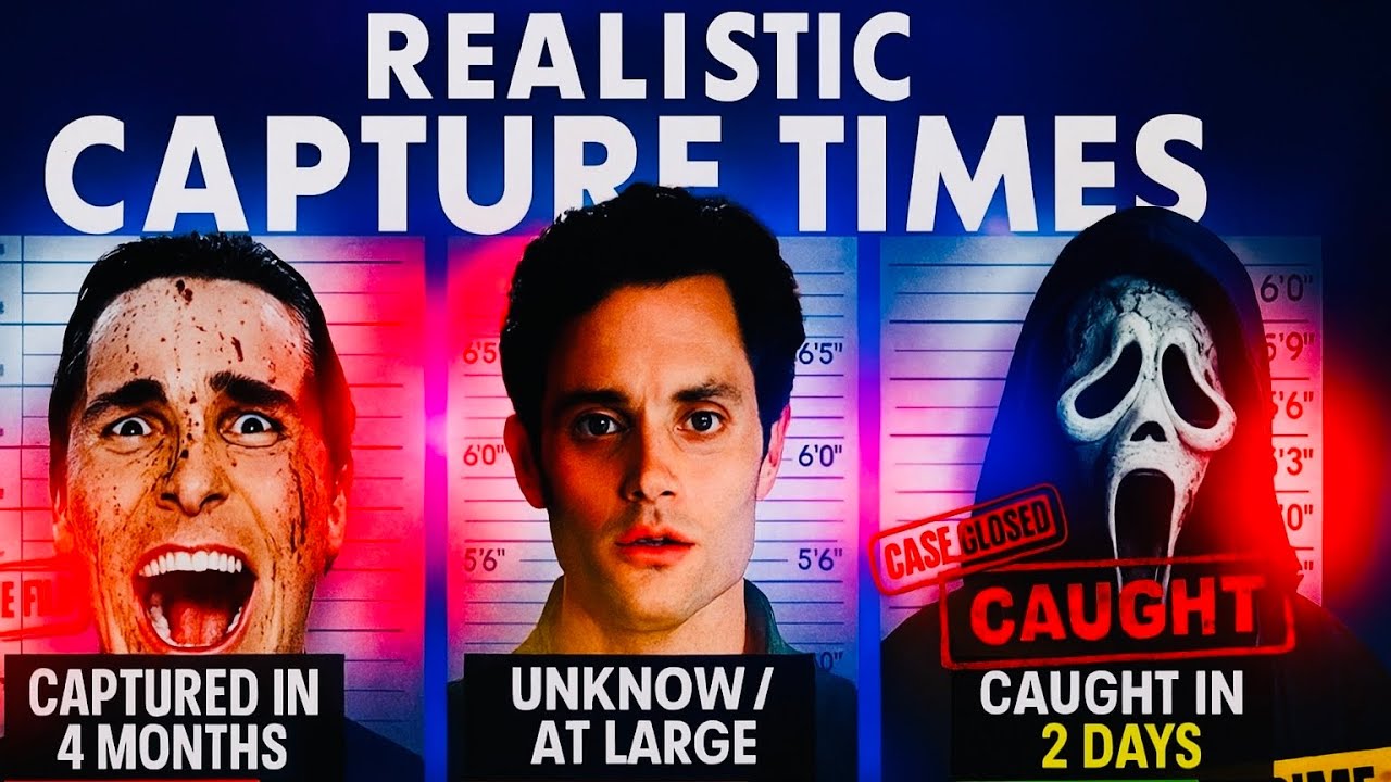 How Long Will it Take to Catch These Fictional Serial Killers IRL Part 2