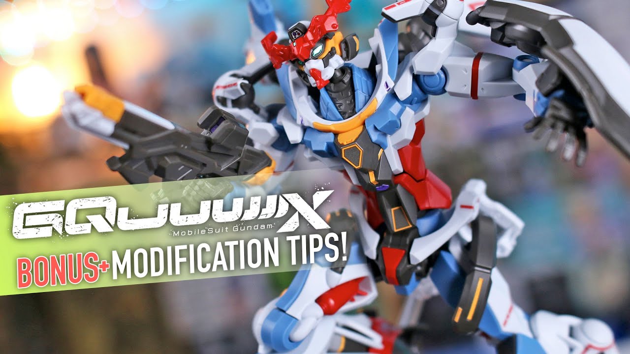 HG GQuuuuuux - Gundam Review + Custom Modification Tips!