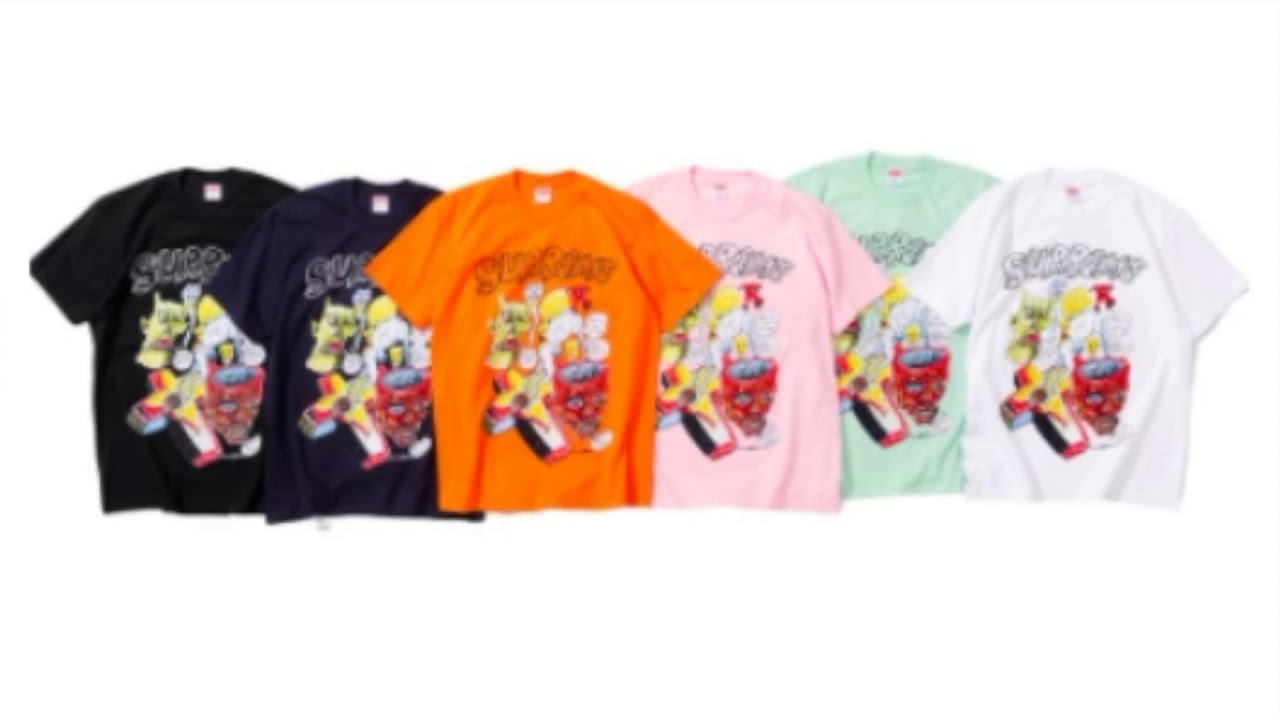 Supreme x Daniel Johnston Collaboration Droplist!
