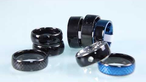 Smart NFC Ring with Chip Ceramic Finger Rings for Door Key Access Control #nfc #nfcring #smartring