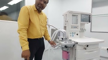 How to replace flow sensor of Mindray watto EX 35 Anesthesia machine