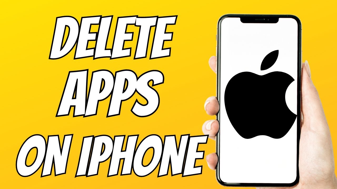 How To Delete All Apps On iPhone - Full Guide 2023 - YouTube